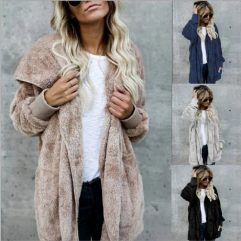 Jaqueta Oversized Pelúcia